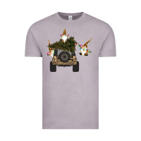 Vintage Zinc Gnomes Truck Car  Christmas Vintage Tee - Bettercallsaul