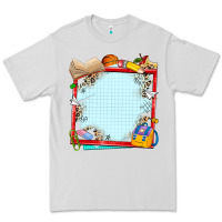 Dove Grey school your text here Premium Tee - NancyCooperArtShop