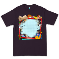 Plum school your text here Premium Tee - NancyCooperArtShop