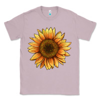Lilac sunflower Classic Tee - BarkalooDesign