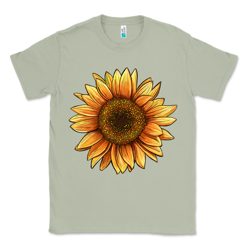 Sunflower Classic Tee by BarkalooDesign | Teevron