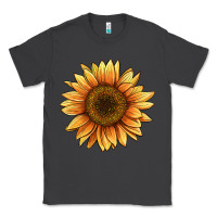 Smoke sunflower Classic Tee - BarkalooDesign