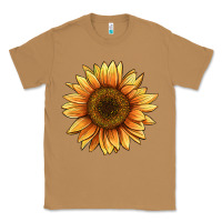 Toasted Coconut sunflower Classic Tee - BarkalooDesign
