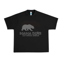 Black Mama Bear Sleep Disorders Awareness Urban Heavy Tee - Bettercallsaul