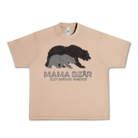 Burro Mama Bear Sleep Disorders Awareness Urban Heavy Tee - Bettercallsaul