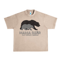French Oak Mama Bear Sleep Disorders Awareness Urban Heavy Tee - Bettercallsaul