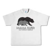 Lunar Rock Mama Bear Sleep Disorders Awareness Urban Heavy Tee - Bettercallsaul