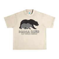 Sandshell Mama Bear Sleep Disorders Awareness Urban Heavy Tee - Bettercallsaul