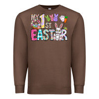 Chestnut My 1st Easter Premium Sweatshirt - CowhideDigitalArt