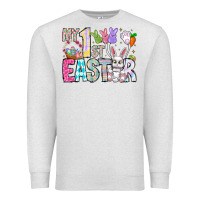 Oatmeal Heather My 1st Easter Premium Sweatshirt - CowhideDigitalArt