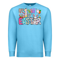 Ocean Blue My 1st Easter Premium Sweatshirt - CowhideDigitalArt