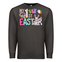 Smoke My 1st Easter Premium Sweatshirt - CowhideDigitalArt