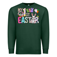 Sports Green My 1st Easter Premium Sweatshirt - CowhideDigitalArt