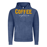 Vintage Denim Coffee Completes Me Vintage Hoodie - Bettercallsaul