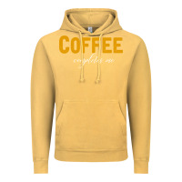 Vintage Mustard Coffee Completes Me Vintage Hoodie - Bettercallsaul