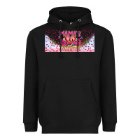 Black Mama is Valentine 16oz Heavyweight Hoodie - CowhideDigitalArt