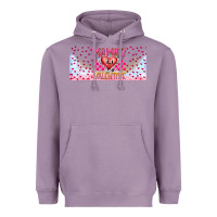 Lavender Mama is Valentine 16oz Heavyweight Hoodie - CowhideDigitalArt