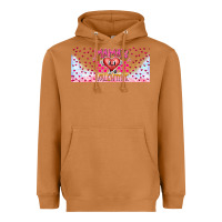 Meerkat Mama is Valentine 16oz Heavyweight Hoodie - CowhideDigitalArt