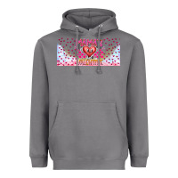 Storm Mama is Valentine 16oz Heavyweight Hoodie - CowhideDigitalArt