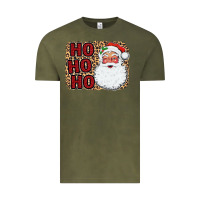 Vintage Olive Ho Ho Ho Santa Vintage Tee - Bettercallsaul