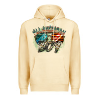 Pina Colada All American boy 4th of july Premium Hoodie - FaDigitalArtStudio