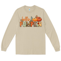 Mushroom Hello pumpkin Long Sleeve Tee - NancyCooperArtShop