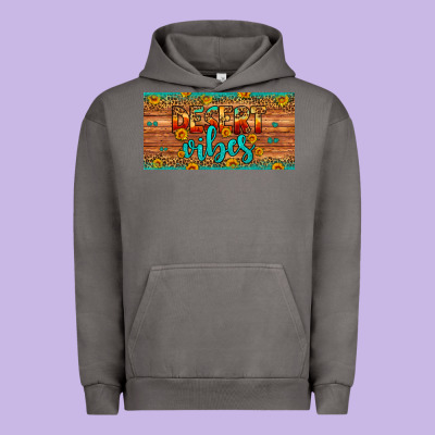 Desert Vibes License Plate Urban Hoodie Designed By Artiststas