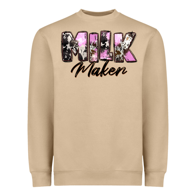 Milk Maker Mother's Day Heavyweight Sweatshirt by CowGirlArtShop | Teevron
