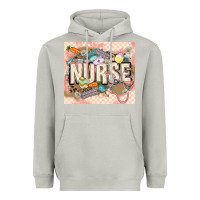 Moon Dust Easter Nurse Heavyweight Hoodie - LillyAllenDesigns