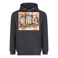 Smoke Easter Nurse Heavyweight Hoodie - LillyAllenDesigns