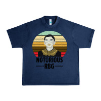 Navy Notorious RBG Urban Heavy Tee - Bettercallsaul