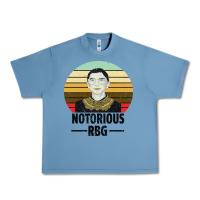 Pebble Blue Notorious RBG Urban Heavy Tee - Bettercallsaul