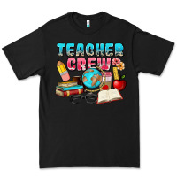 Black teacher crew Premium Tee - NancyCooperArtShop