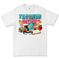 White teacher crew Premium Tee - NancyCooperArtShop