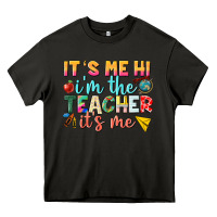 Asphalt its me hi im the teacher its me nca Heavy Core Tee - NancyCooperArtShop