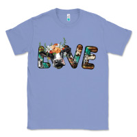 Colony Blue love with holstein cow Classic Tee - BarkalooDesign