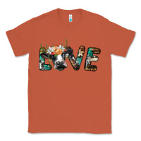 Copper love with holstein cow Classic Tee - BarkalooDesign