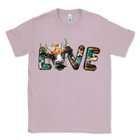 Lilac love with holstein cow Classic Tee - BarkalooDesign