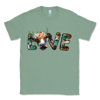 Sage love with holstein cow Classic Tee - BarkalooDesign