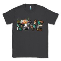 Smoke love with holstein cow Classic Tee - BarkalooDesign