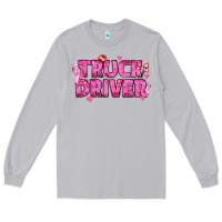 Moon Dust Breast Cancer truck driver Long Sleeve Tee - texasbilliewilder