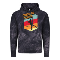 Cloud Black Queen Of Tennis Vintage Hoodie - Bettercallsaul