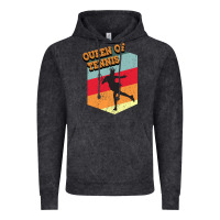 Vintage Black Queen Of Tennis Vintage Hoodie - Bettercallsaul
