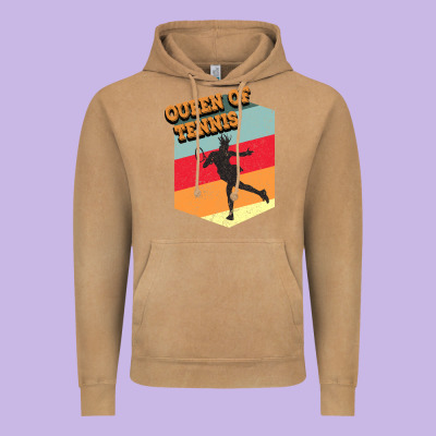 Queen Of Tennis Vintage Hoodie Designed By Bettercallsaul