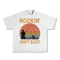 Lunar Rock Hookin Ain t Easy Fishing Urban Heavy Tee - Bettercallsaul