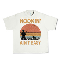Pistachio Hookin Ain t Easy Fishing Urban Heavy Tee - Bettercallsaul