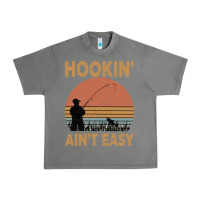 Tornado Hookin Ain t Easy Fishing Urban Heavy Tee - Bettercallsaul