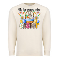 Sandshell Oh For Peeps Sake Easter Premium Sweatshirt - CowhideDigitalArt