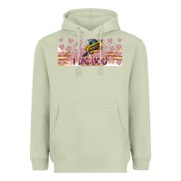Matcha I Dig You Valentine 16oz Heavyweight Hoodie - CowhideDigitalArt
