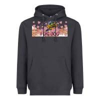 Smoke I Dig You Valentine 16oz Heavyweight Hoodie - CowhideDigitalArt